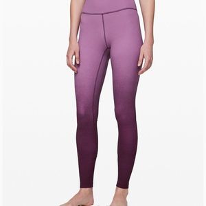 Lululemon ombré align size 8